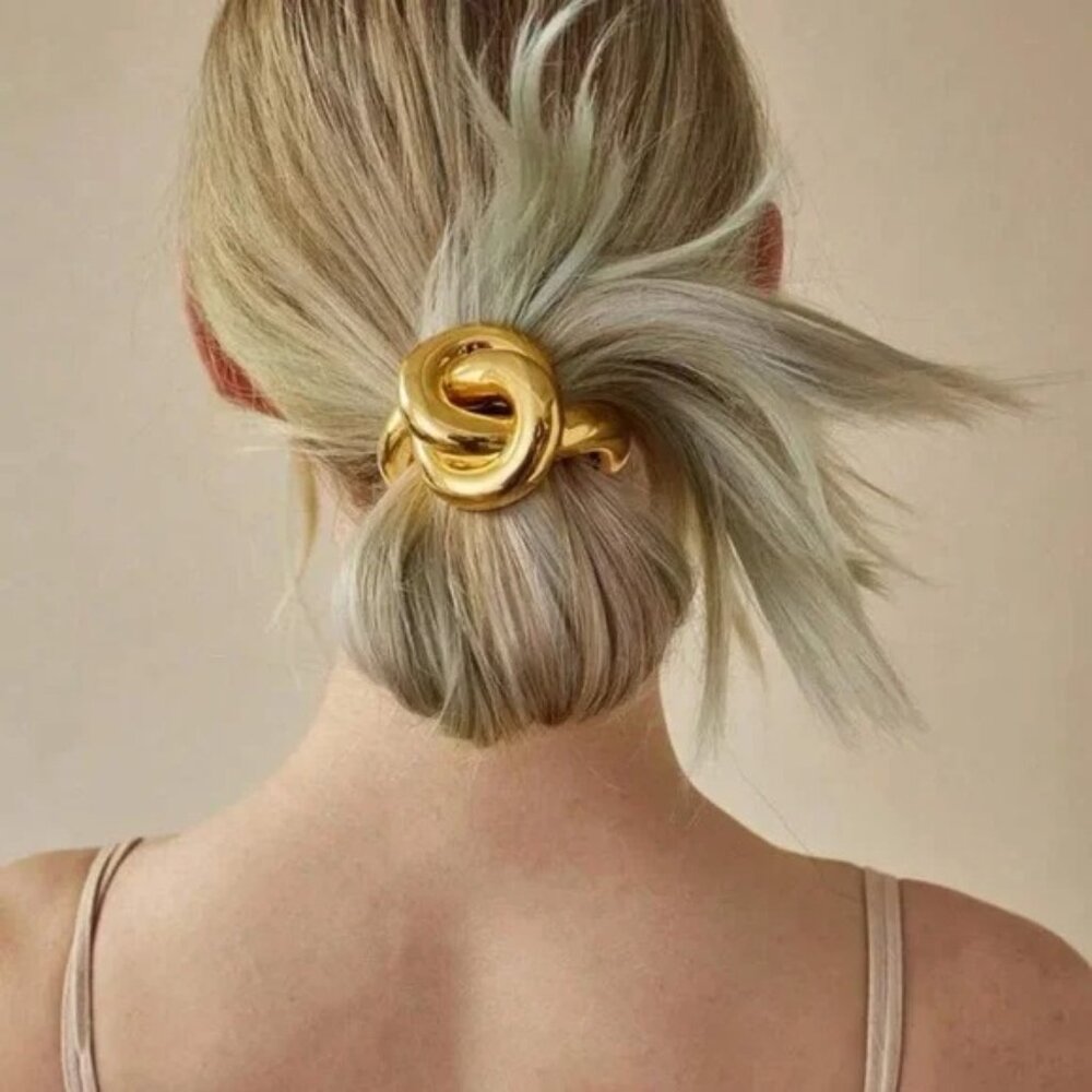 Metal Knot Hair Tie - Picture 1 of 3